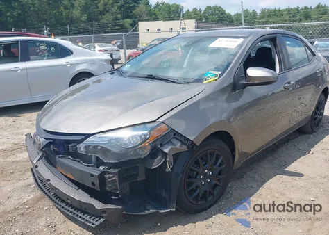 2018 Toyota Corolla Le z USA, uszkodzony, nr VIN 2T1BURHE9JC973192